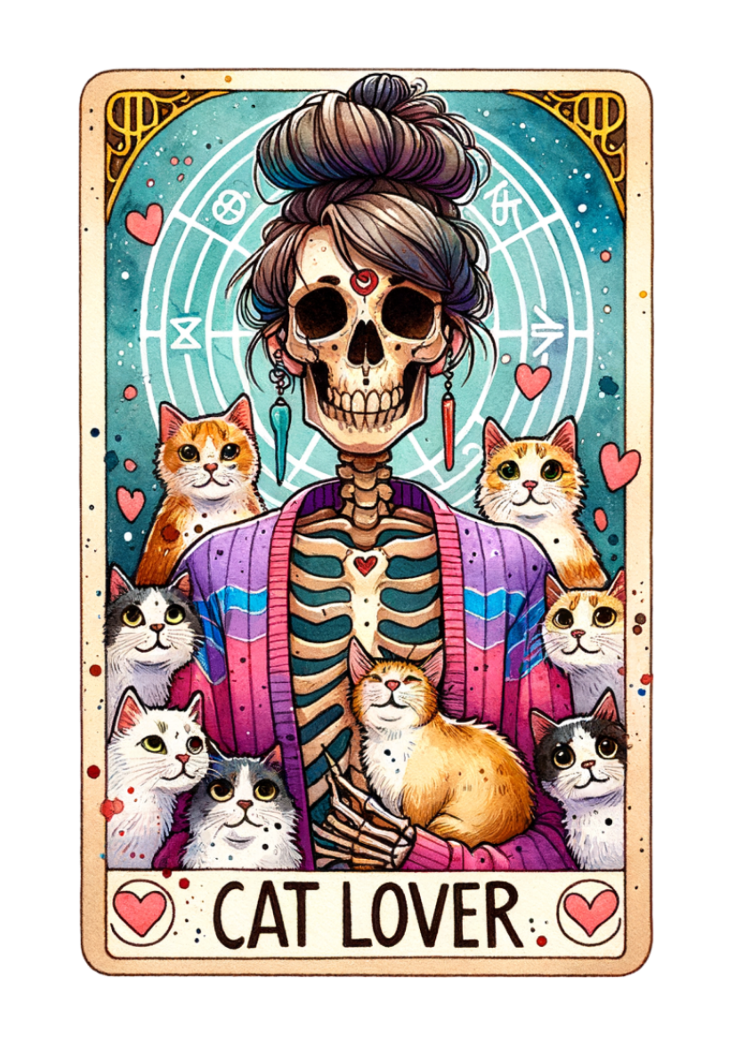 Cat Lover - Funny Tarot