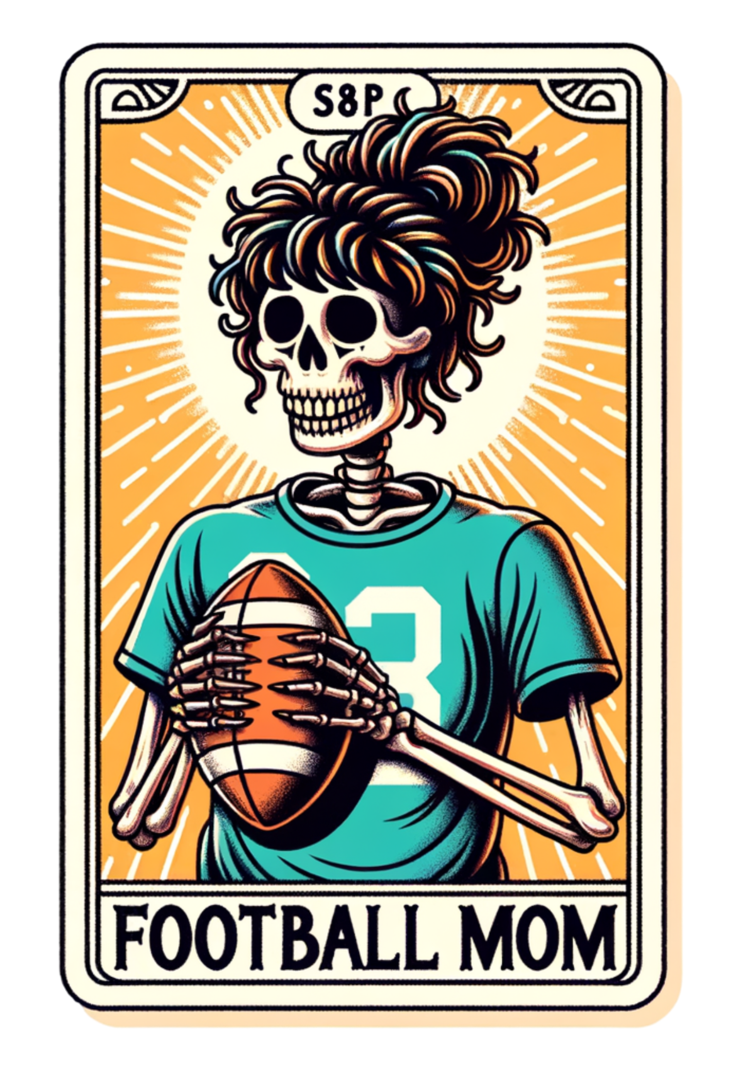 Football Mom - Funny Tarot