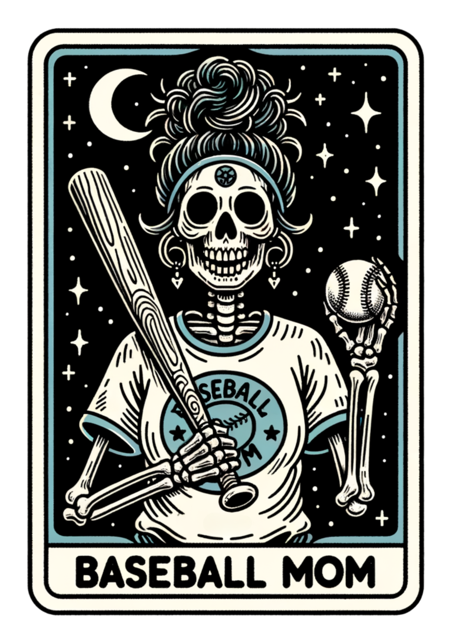 Baseball Mom - Funny Tarot