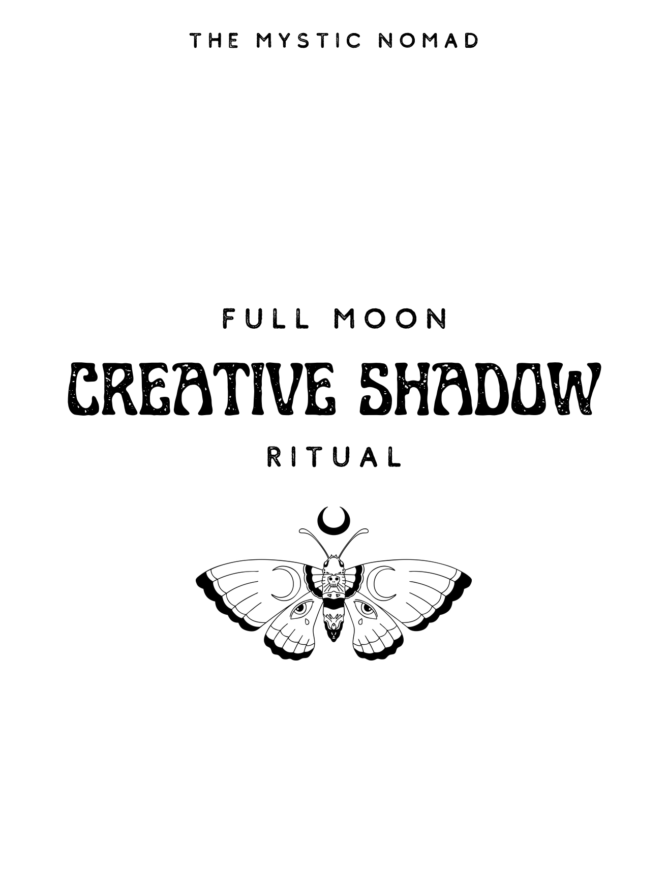 Full Moon Creative Ritual -  PDF